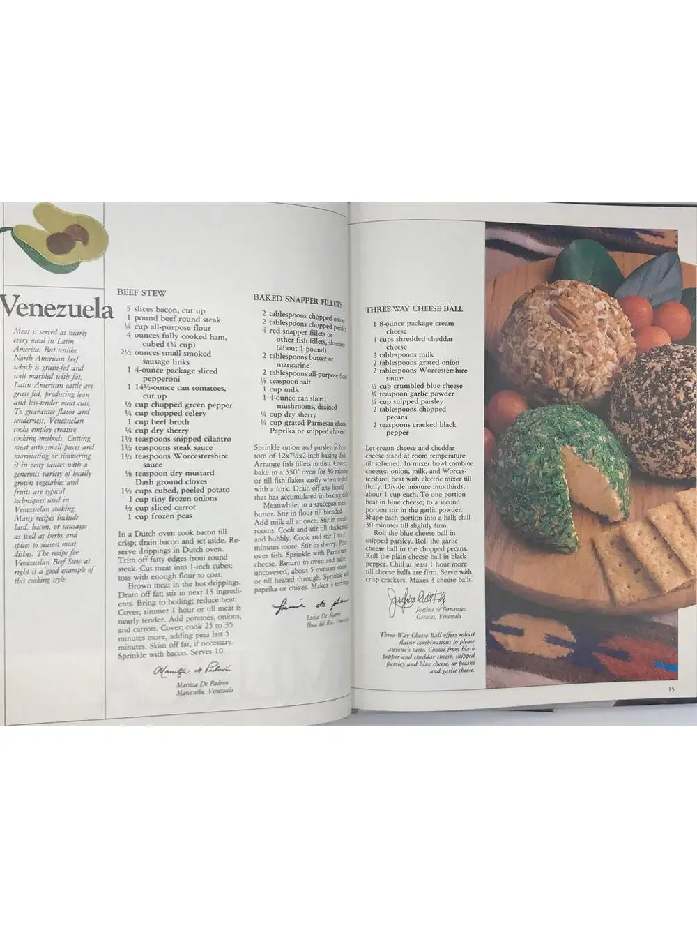 Vintage Avon International Cookbook: Recipes from Around the World